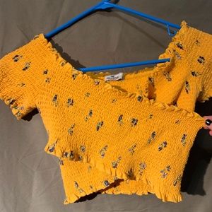 Hollister crossed shirt